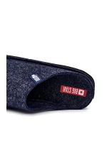 Klasické pánské pantofle Big Star model 21601053 Námořnická modrá - Big Star Shoes