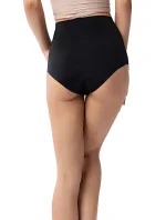 Dámske nohavičky Amber maxi high black - Julimex