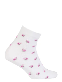 TENKÉ PONOŽKY FARBA 6-11 ROKOV DIEVČATÁ BIELA 30-32