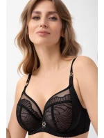 Mäkká podprsenka Gorsenia G007 Lotta Black