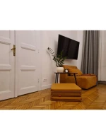 SKLADACÍ GYMNASTICKÝ MATRAC HNEDÝ 180CM LAVIČKA