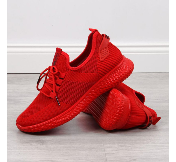 Pánska textilná športová obuv NEWS M EVE266B Red - Ostatné