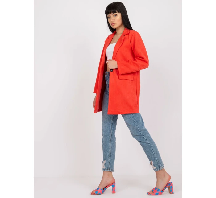 Dámske sako DHJ MA 15286 koralové