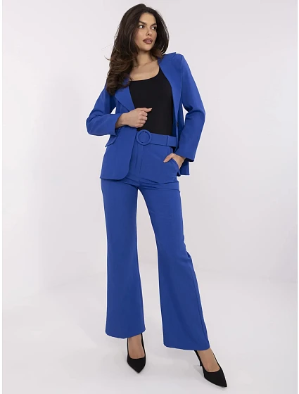 Kalhoty DHJ SP model 20969342 kobaltově modré - FPrice