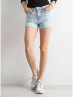 Šortky JMP SN Z1119.16 svetlo modrá