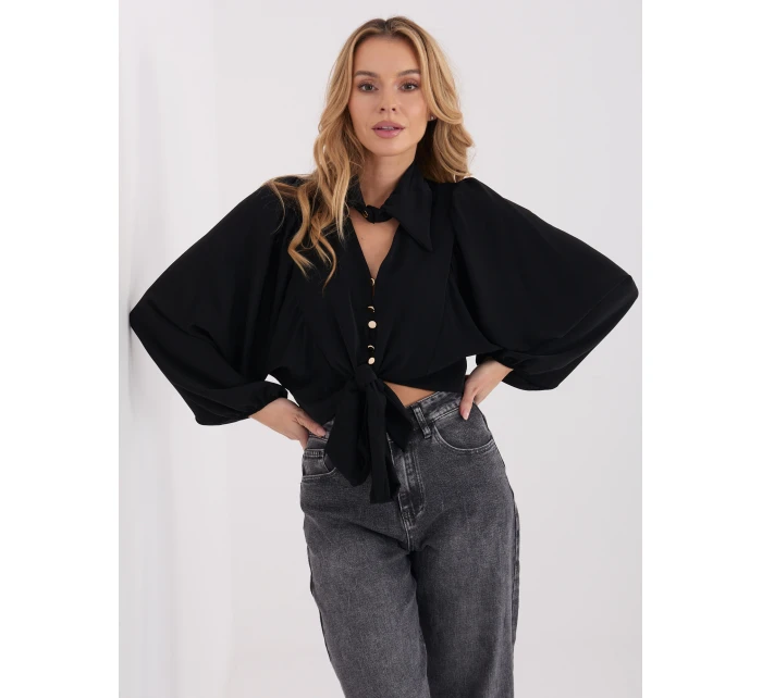 Blúzka MI BZ 3304.12 čierna