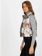 Dámska vesta RV KZ 11445.98P béžová Dámska vesta RV KZ 11445.98P béžová