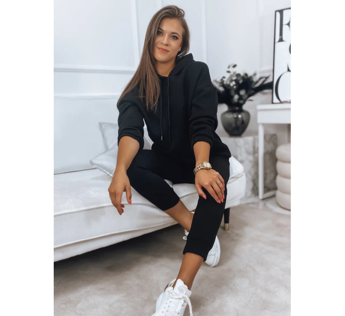 PREMIUM dámská tepláková souprava černá Dstreet model 21965857 - FashionStreet