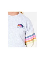 RIP CURL Surf Revival Crew Sweatshirt - Dievča - svetlo šedá RIP CURL Surf Revival Crew Sweatshirt - Dievča - svetlo šedá