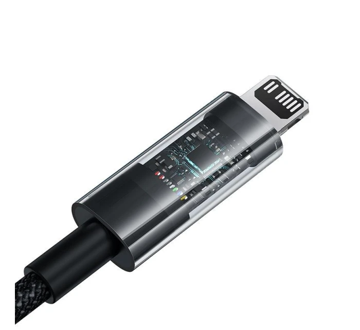 Baseus Gem USP C-IP 20W kábel 2m (čierny)