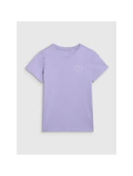 Dievčenské tričko s potlačou 4F 4FJRAW25TTSHF3199-52S