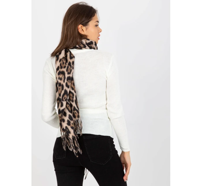 Šál AT SZ 1 892.39P čierna a béžová Šál AT SZ 1 892.39P čierna a béžová