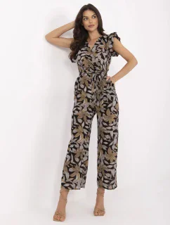 Kombinéza DHJ KO 13568.13P čierna a béžová