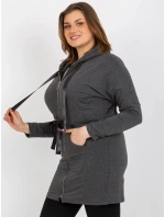 Dámska mikina EM BL HW 20 464.02P tmavo šedá - FPrice Dámska mikina EM BL HW 20 464.02P tmavo šedá - FPrice