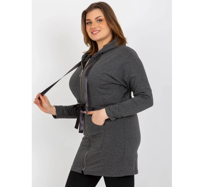 Dámska mikina EM BL HW 20 464.02P tmavo šedá - FPrice Dámska mikina EM BL HW 20 464.02P tmavo šedá - FPrice