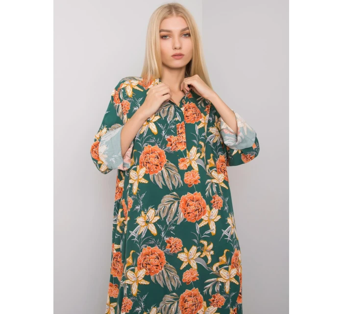 Šaty EM SK tmavě zelená model 17452346 - FPrice Šaty EM SK tmavě zelená model 17452346 - FPrice