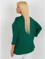 Blúzka RV BZ 3770.92 tmavo zelená