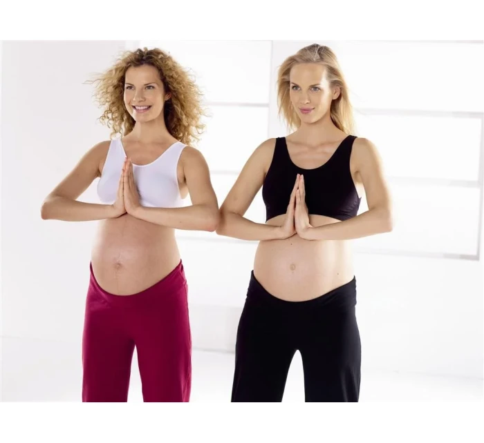 Tehotenský top Seamless 5100 čierna 001 - Anita