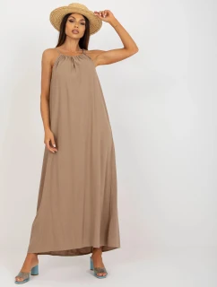 Dámské šaty model 22018570 béžové - FPrice