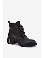 Boty na podpatku model 231585 Step in style Boty na podpatku model 231585 Step in style
