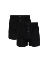 Pánské trenýrky 2 pack 003 black - Atlantic