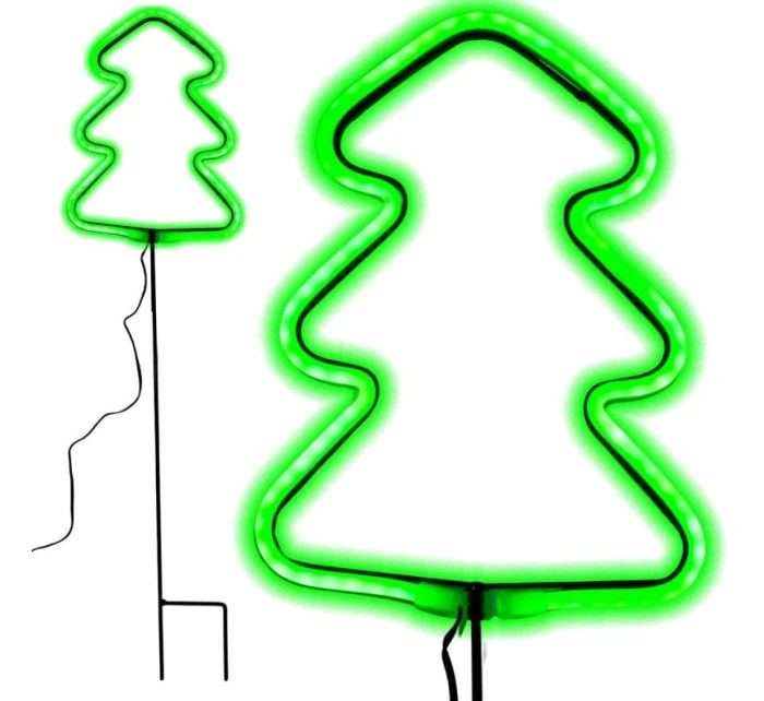 NEON GREEN CHOIN 87 LED BATÉRIA 16x91CM LUCA