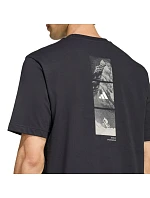 Pánské tričko Outdoor Mountain Graphic Tshirt black pánské model 22059920 - ADIDAS