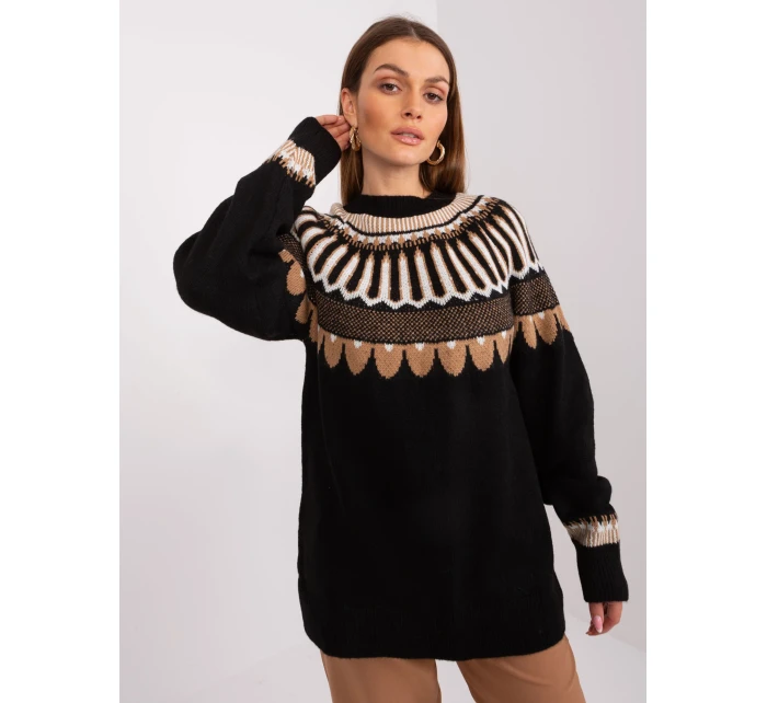 Sweter LC SW model 19309675 czarny - FPrice