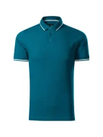 Jednofarebné pánske polo tričko Perfection petrol Jednofarebné pánske polo tričko Perfection petrol