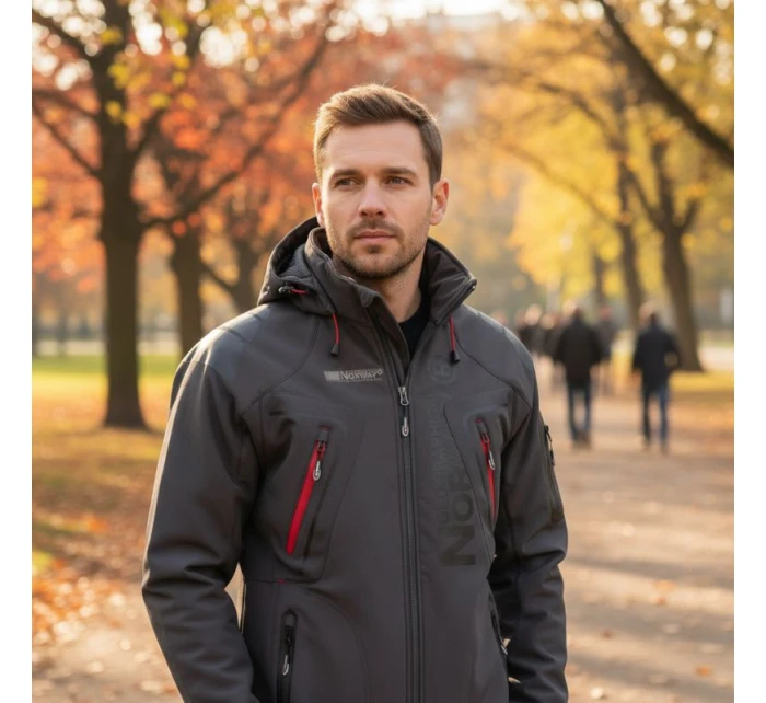 Geographical Norway Techno DB MEN 056 WU1060H/GN-DARK GREY softshellová bunda Geographical Norway Techno DB MEN 056 WU1060H/GN-DARK GREY softshellová bunda