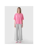 Dámské tričko oversize s potiskem model 21432950 - 4F Dámské tričko oversize s potiskem model 21432950 - 4F