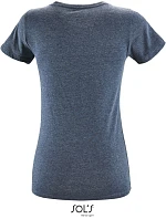 SOL'S Regent Fit Women Dámske tričko „Slim Fit“ 25.2758 melírovaná džínsovina SOL'S Regent Fit Women Dámske tričko „Slim Fit“ 25.2758 melírovaná džínsovina