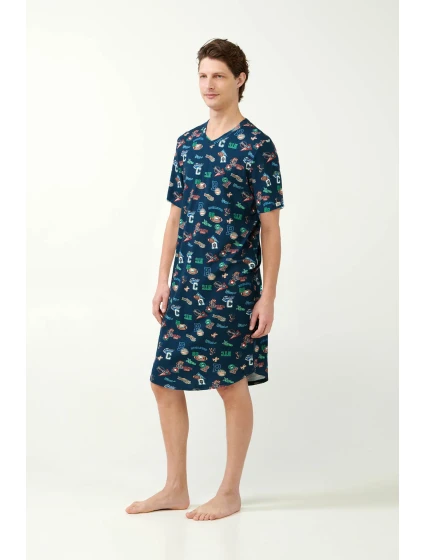 Pánská noční košile s potiskem model 20517710 - Vamp