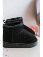 Dětské zimní boty černé model 21639780 - Boto Dětské zimní boty černé model 21639780 - Boto