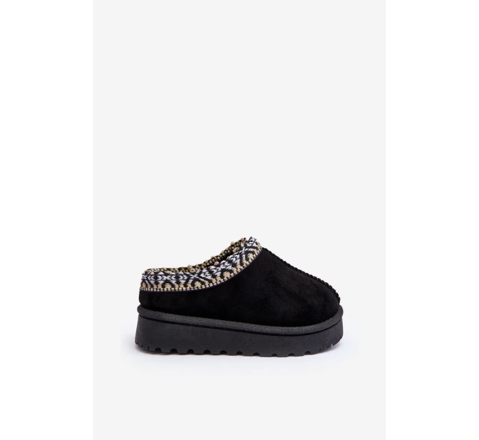 Dětské Boty Černé model 21640284 - Boto Dětské Boty Černé model 21640284 - Boto