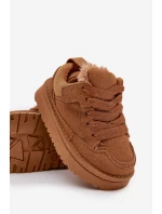 Dětské tenisky s podšívkou Camel model 21718540 - Boto Dětské tenisky s podšívkou Camel model 21718540 - Boto