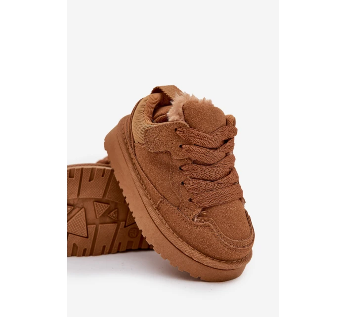 Dětské tenisky s podšívkou Camel model 21718540 - Boto Dětské tenisky s podšívkou Camel model 21718540 - Boto