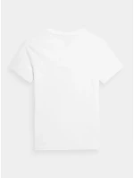 Chlapčenské tričko 4FJSS23TTSHM294 biele - 4F Chlapčenské tričko 4FJSS23TTSHM294 biele - 4F