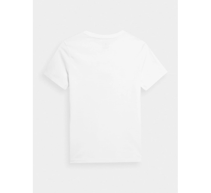 Chlapčenské tričko 4FJSS23TTSHM294 biele - 4F