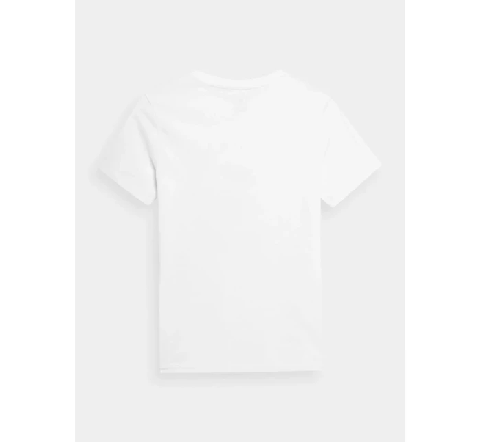 Chlapčenské tričko 4FJSS23TTSHM294 biele - 4F Chlapčenské tričko 4FJSS23TTSHM294 biele - 4F