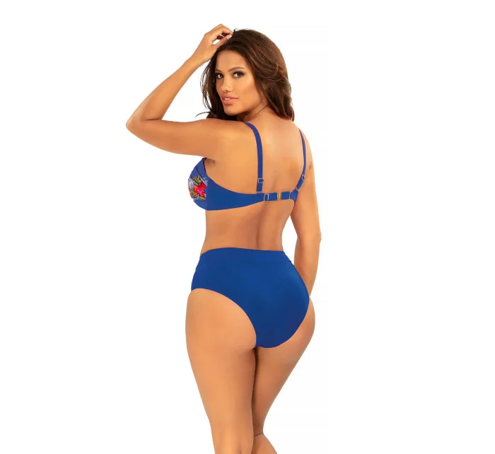 Dámske dvojdielne plavky Bali 2 S730BL2-4 Blue-Flowers - Vlastné