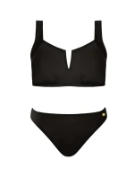 Dámské dvoudílné plavky model 21207527 Panama 4 černé - Self