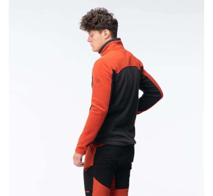 Pánska mikina Polar Monar M 92800621574 grey-orange - Hi-Tec Pánska mikina Polar Monar M 92800621574 grey-orange - Hi-Tec