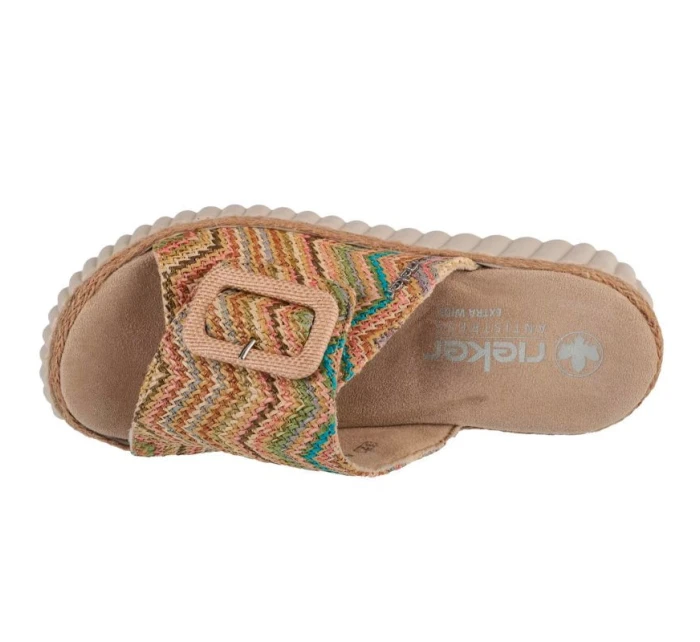 Sandály W model 21072430 dámské žabky - Rieker