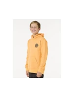 Mikina RIP CURL Wetsuit Icon Hood-Kid, tyrkysová
