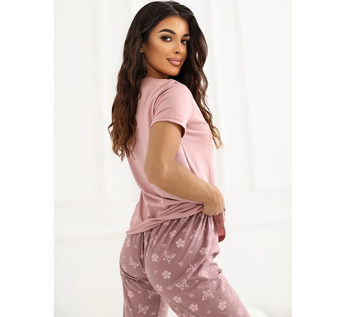 DU PI pyžamo FP 300.94 ružové DU PI pyžamo FP 300.94 ružové