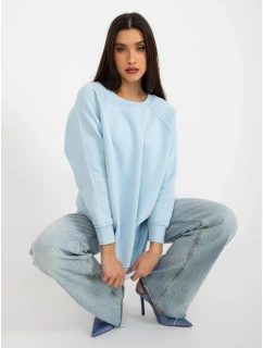 Dámska mikina EM BL 711 1.03X svetlo modrá - FPrice