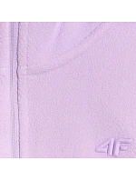 Dámska fleecová mikina 4F F069 svetlo fialová 4FWAW25UFLEF069 52S