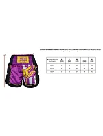 Dámské krátké šortky MASTERS model 22202657 VIOLET - MASTERS FIGHT EQUIPMENT Dámské krátké šortky MASTERS model 22202657 VIOLET - MASTERS FIGHT EQUIPMENT