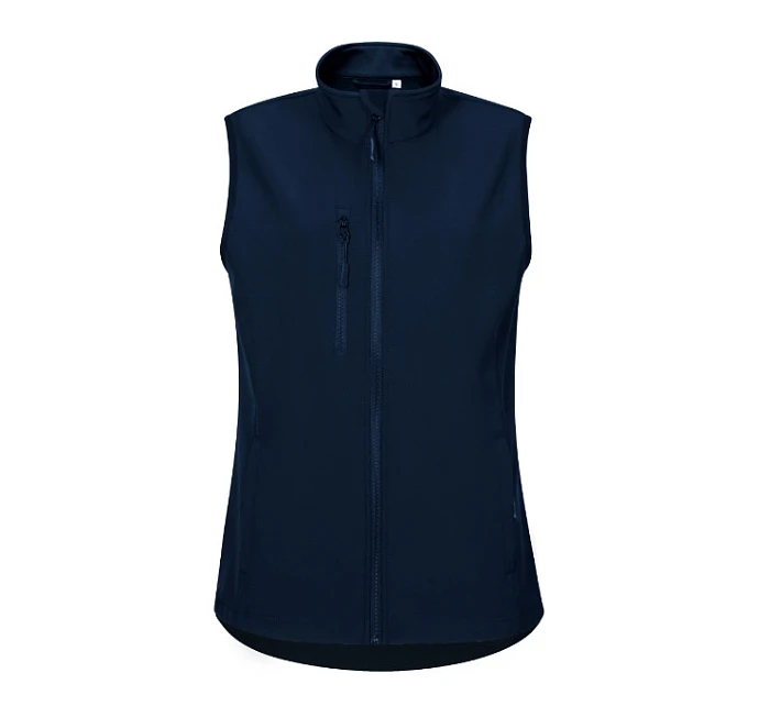 Dámska softshellová vesta Trail navy blue